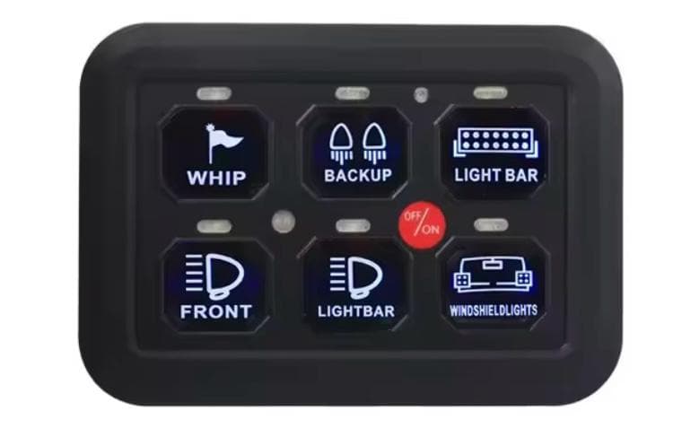 6-Gang Switch Panel
